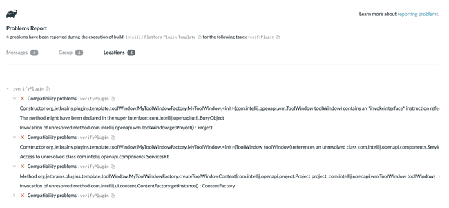 Problem on BuildScan
